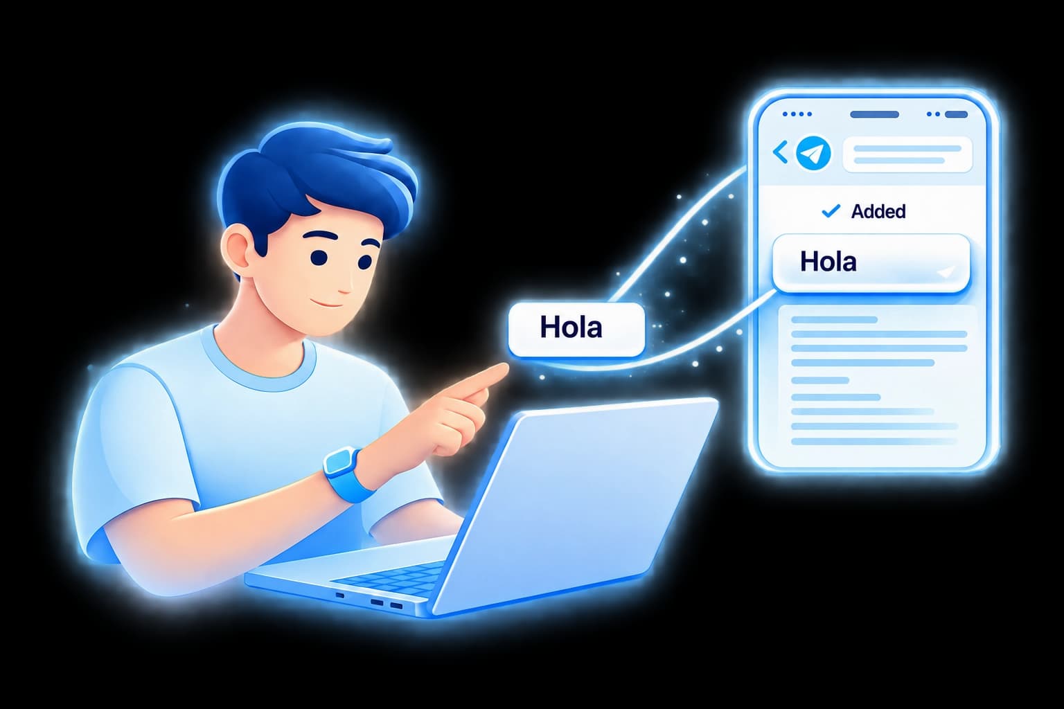 Adding new words to Langify through the Telegram bot